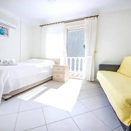 Marvelous Flat 650 M To The With Shared Pool And Terrace In Bodrum